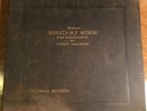 Brahms Sonata In F Minor-Percy Grainger-Columbia set No. 37 4x 12