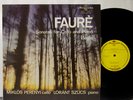 MIKLOS PERENYI CELLO LORANT SZUCS PIANO FAURE SONATAS, ELEGIE HUNGAROTON STEREO