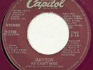 DAYTON We Can’t Miss / Conversation CAPITOL 45 modern soul boogie NM 7”