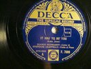78:UK DECCA 7009-DJANGO REINHARDT/STEPHANE GRAPPELLY-IT HAD TO BE YOU/ NOCTURNE