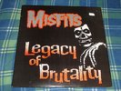 The Misfits Legacy Of Brutality White Vinyl Lp with pink swirls (500 only)