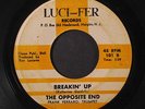 OPPOSITE ENDS: Breakin' Up / I'm Free 45 Hear  (slight label wear, obscure Gara