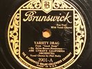 Abe Lyman California Orchestra-Varsity Drag/Good News 1928 Brunswick 3901 78