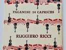 UK DECCA SXL 2194 ED1 WBg LP RUGGIERO RICCI PAGANINI 24 CAPRICES