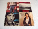 BRUCE SPRINGSTEEN - 4 x Vinyl LPs - NEBRASKA/BORN IN THE USA/RIVER/DARKNESS VG+