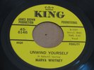 FUNK SOUL 45 - MARVA WHITNEY - UNWIND YOURSELF - KING PROMO - SLEEVE -