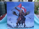IRON MAIDEN. GHOST OF CANADA. NEW/UNPLAYED PICTURE DISC LP FOR NZ FAN CLUB