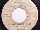 Soul 45 - The Bleu Lights - They Don’t Know My Heart - G
