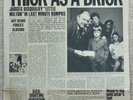 JETHRO TULL - THICK AS A BRICK LP - 1972 UK CHRYSALIS  CHR 1003