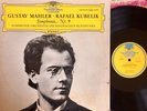 MAHLER Symphony No. 9 Kubelik 2xLP DGG early German TULIP ((Stereo)) 139345/6