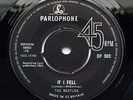 The Beatles - If I Fell/Tell Me Why - UK 1964 EXPORT Parlophone 45 DP 562 EX+