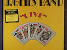 J. GEILS BAND: Live - Full House LP (1841 Broadway address, djt, saw mark)