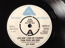 JEFF PERRY -LOVE DON’T COME rare UK DEMO PROMO / NORTHERN SOUL MODERN SOUL MINT-