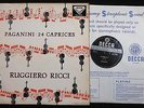 Decca SXL 2194 - Paganini, 24 Caprices, Ricci - 1st Press - 12