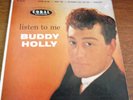 Buddy Holly, Listen To Me, Coral EP # 81169, cover & Record, vg+