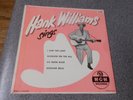 Hank Williams Sings Vol. 1 beaut country hardcover EP MGM 1101 (yellow label)