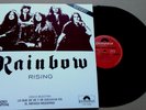 Rainbow-Rising Mexico LP Promo Radio Station Unique cover Polydor