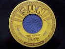 Elvis Presley...That's All Right...Orig. Sun #209 Rockabilly Memphis 45 rpm 1954