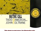 TADD DAMERON, John Coltrane, MATING CALL, Prestige PRLP-7070  RVG