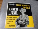 Ernest Tubb Show Her Lots of Gold+3 beaut hardcover EP Decca ED 2728
