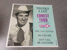 Ernest Tubb & Texas Troubadours Thanks a Lot+3 beaut hardcover EP Decca ED 2774