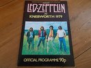 LED ZEPPERLIN KNEBWORTH 1979 PROGRAMME