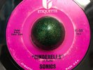 KILLER PNW ETIQUETTE FUZZ GARAGE PUNK -THE SONICS - CINDERELLA / LOUIE LOUIE