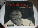 *CAT ANDERSON*GEORGES ARVANITAS plays at 4 a.m.* LP 25 cm Columbia Réf: FP 1116