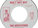 I'M NOT BUILT THAT WAY The Hesitations  *NORTHERN SOUL*