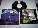 Metallica - Ride The Lightning 1984 white label promo LP. Megaforce thrash metal