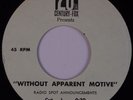 WITHOUT APPARENT MOTIVE: Rare 60s Radio Spots DJ Morricone OST Soundtrack FOX 45