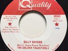 SOUL FUNK Golden Toadstools SILLY SAVAGE Quality 45 rare Canadian pressing NM