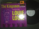 The Kingsmen In Person Featuring Louie Louie Original LP Near Mint in shrink