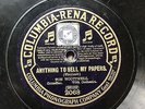 MUSIC HALL: TOM WOOTWELL - ‘ANYTHING TO SELL MY PAPERS’ COLUMBIA-RENA 78, GREAT