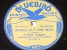 Jimmie Rodgers w/ Jug Band - My Good Gal's Gone Blues - 78 Bluebird B-5942