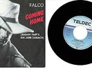 Original,Singel,FALCO,CRIME TIME u. COMING HOME,Hülle Originalsignatur