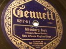 Gennett 5217 New Orleans Rhythm Kings w/Jelly Roll Morton (Richmond IN) 1923