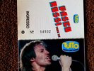 Vasco Rossi Biglietto originale 1985 con Matrice foto Red Ronnie perfetto TOP