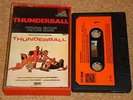THUNDERBALL - John Barry - James Bond soundtrack cassette tape album RARE