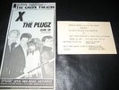 Plugz and X Original flyers 1981 RARE KBD