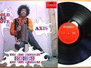 JIMI HENDRIX Axis Bold As Love Japan 1st press OG Japan ONLY Cover 1968 NM Psych