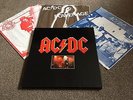 AC/DC - 3 RECORD SET - GERMAN BOX SET HIGH VOLTAGE,DIRTY DEEDS,POWERAGE ALL NM
