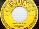 PRISONAIRES black vinyl ORIG. M- Sun 45 There Is Love In You What'll You Do DM43