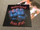 MOTORHEAD - IRON FIST - 1982 LP WITH INNER SLEEVE A1/B1 FIRST PRESSING EX/EX