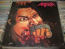 ANTHRAX Fistful Of Metal 1ST RED LOGO MEGAFORCE NOTITLE BACK SHRINK METAL THRASH