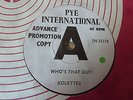 Kolettes - Who's That Guy 1964 UK 45 PYE INTERNATIONAL DEMO MOD GIRL GROUP