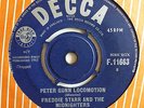 FREDDIE STARR and MIDNIGHTERS - peter gunn locomotion,DECCA,UK,1963,MINT