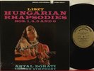 SR 90371 RFR 1/1 promo Liszt Hungarian Rhapsodies 1, 4, 5, 6 Dorati LSO Mercury