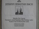 3 LPs ARCHIV GER BACH PIERRE FOURNIER Suites Cello solo 1-6 - OHNE BOX