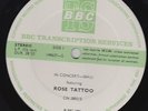 ROSE TATTOO/SAGA BBC TRANSCRIPTION DISC 'In Concert 264